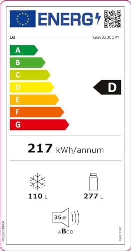 LG GBV3200DPY FRIGORIFERO COMBINATO - 22