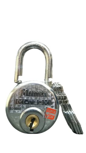 MUMTA HI-TECH Double Lock 52mm Padlock with 4 Keys : Amazon.in