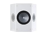 1 Paar Monitor Audio Bronze FX in Weiß mit hellgrauer Front