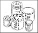 36DA683F050CC2A, Cap Aluminum Lytic 68000uF 50V -10% to 50%(63.5 X 104.775mm) Screw Terminal 0.0071 Ohm 23100mA 2000h 95?C