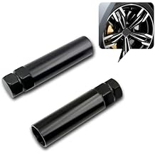 2PCS Small 6 & 7 Spline Lug Nut Socket, Lug Nut Key, Fuel Rim Lug Nut Lock Removal Tool, Wheel Lock Key for Easy Installation and Removal of Aftermarket Spline Drive Wheel Locking Tire Nuts
