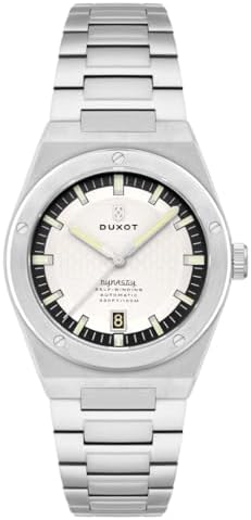Bastia Automatic Noronha - Reloj de edición limitada para hombre, 40 mm, con pulsera de acero inoxidable macizo DX