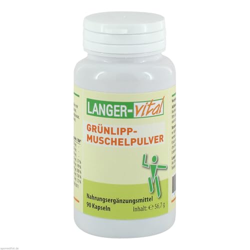 Grünlippmuschel Pulver 1050 mg/Tg Kapseln