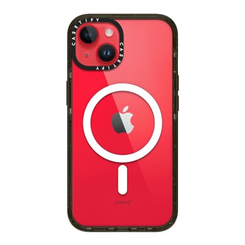 Image of CASETiFY for iPhone 14 Case - Impact Compatible with MagSafe Clear Black