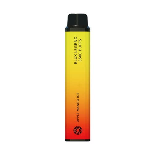 ELUX Legend 3500 Apple Mango Ice Disposable Vape, Zero Nicotine