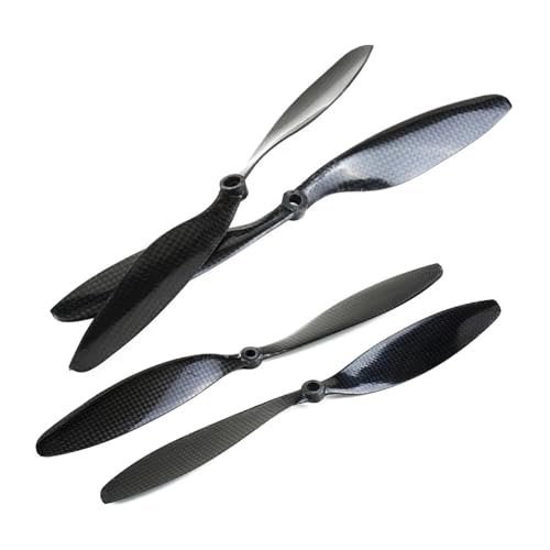 Hélices carbone 1245 anti-vibration augmentant la poussée drone - 4