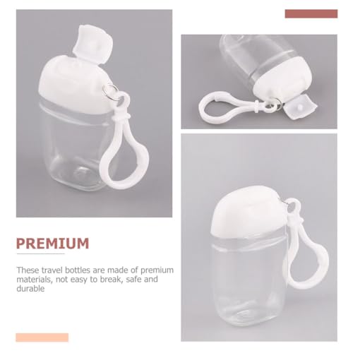 36 Pcs Flip Cap Bottle with Hook Refillable Travel Bottles Multi-function Empty Bottles Empty Hand Bottles Practical Small Bottles Leakproof Travel Bottles Keychain Hand Dispenser4