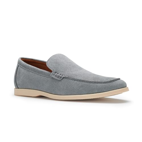 Image of Ferro Aldo Men's Dress Loafer Collection | Modern & Classic Slip-On Styles | Available in Suede, Woven, and Wholecut