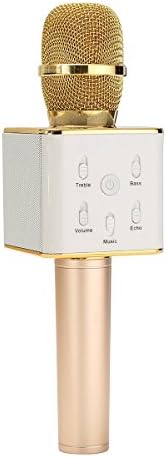 LTEFTLFL Tuxun Q7 Bluetooth Handheld Wireless Microphone Ktv Karaoke with Speaker