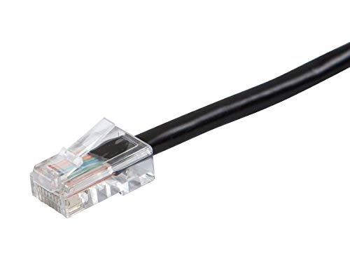 Cable de Parche Ethernet Cat6 UTP Monoprice RJ45 0.61 m Negro miniatura 2