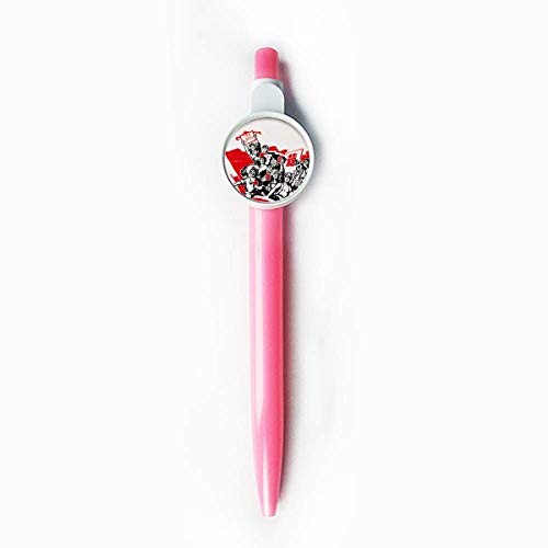 Stylo à bille rétractable bleu Mao Zedong Red Flag cadeau culturel et historique original