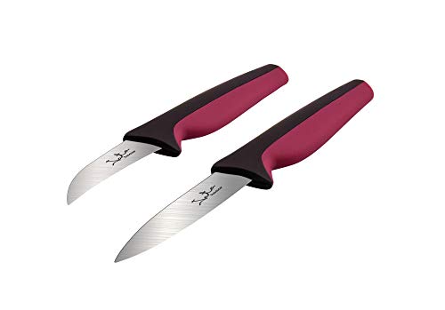 Jata Hogar AC37 - Set Cuchillos Cocina. Mondadores. 2 Piezas Acero Inoxidable. Para Pelar Frutas y Verduras. Mango Ergonómico Jata Hogar AC37 - Set Cuchillos Cocina. Mondadores. 2 Piezas Acero Inoxidable. Para Pelar Frutas y Verduras. Mango Ergonómico