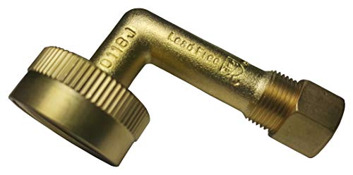 Dishwasher Elbow Xfitting 10 Pieces Xfitting 3/8 Inch Od Compression X 3/4 Inch Female Fht Dishwasher Elbow cover