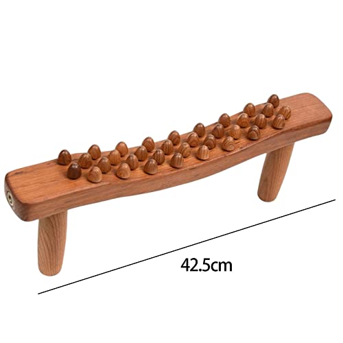 Bastões massageadores de madeira, ferramenta corporal gua sha, ponto resistente, bastões raspadores,