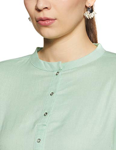 Image of W for Woman Women's Cotton Straight Fit Straight Kurta