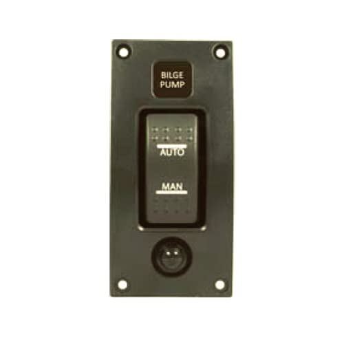 YIS Marine Bilge Pump Rocker Panel Switch. IP66 Rated.