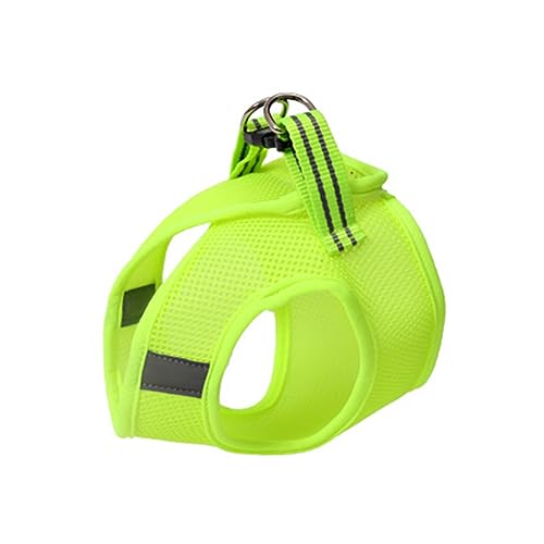 VANZACK Vest Type Harness for Cats Breathable and Lightweight Cat Chest Strap Creative Design Fruit Green Durable and Easy