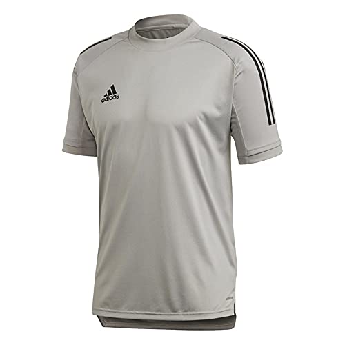 adidas Men's Condivo 2020 Training Soccer Jersey, Team Mid Grey/Black, XX-Large