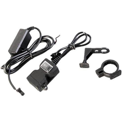 Caricatore per telefono da moto porta USB per moto voltmetro e pulsante caricatore rapido USB a doppia USB a Accessori moto impermeabili per