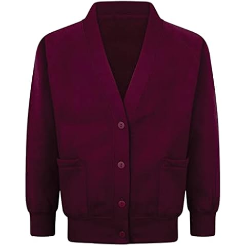STREETWISE Girls Cotton Fleece Cardigan Cover