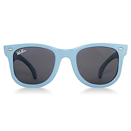 Weefarers Children's Sunglasses - Non-Polarized (Ages 0-1Y, Blue) #TOP4