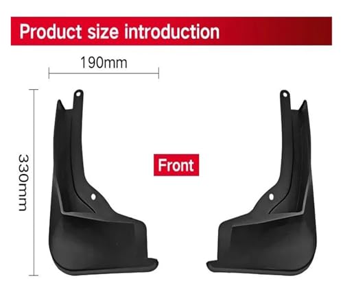Guardabarros flaps barro salpicaderas para Tharu 2019 2020 2021 2022 kit completo 4