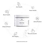 Centenarius Nutrition Premium Glycine Powder 250g | Non-Essential Amino Acids Supplement for Post Workout Muscle Recovery, Digestion, Sleep Aid + More - Vegan, Additive-Free, Third-Party Tested - Image 4