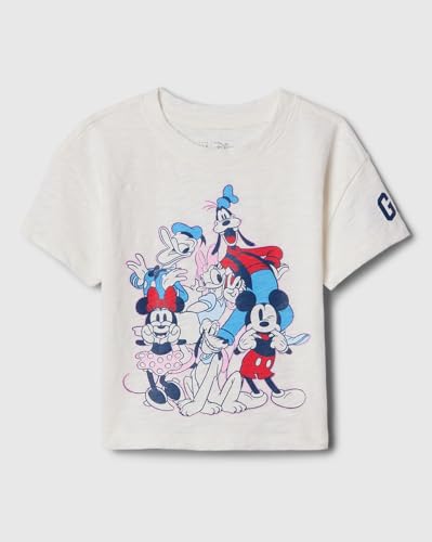 Image of Gap Kids Girl Relaxed Fit Graphic Print Shortsleeves Round Neck T-Shirt