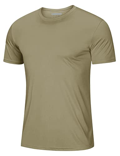 Image of MAGCOMSEN Men's Short Sleeve T-Shirt Quick Dry UPF 50+ Athletic Running Workout Fishing Top Tee Performance Shirts