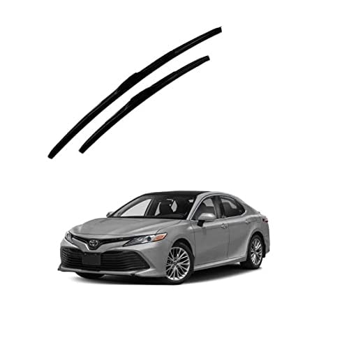 Image of Oshotto Frameless (O.E.M Type) Wiper Blades Compatible with Toyota Camry (26 inch / 19 inch)