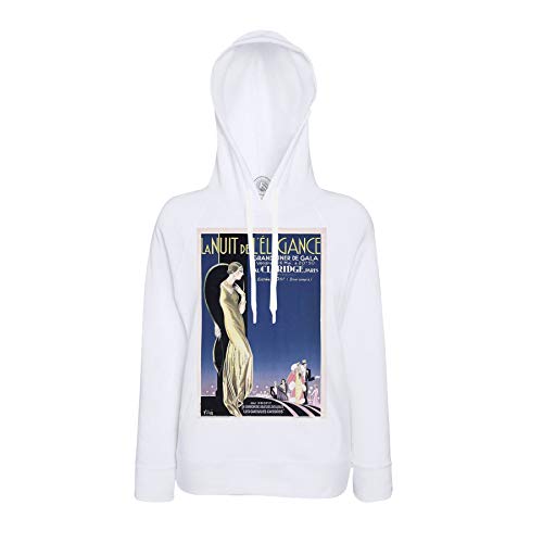 Sweat à capuche La Nuit de L'Elegance Fabulous en style Art Deco vintage