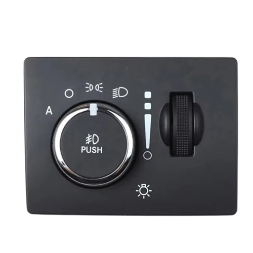 Interrupteur de phares Jeep Grand Cherokee 68189148AA avec commande antibrouillard fluide