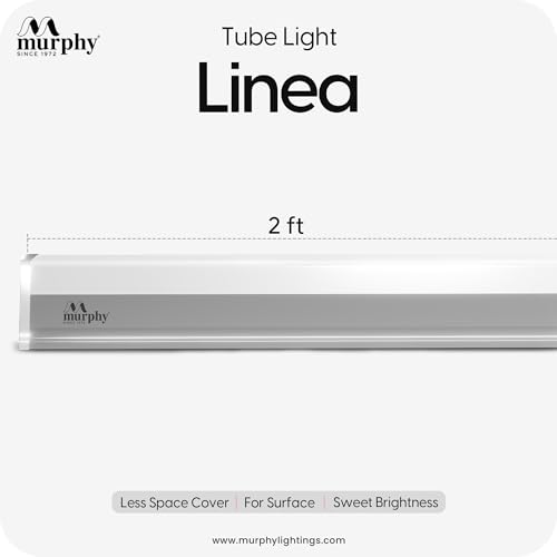 Image of Murphy 2 Feet 10W LED Tube Light Batten (Cool White) - Pack of 20