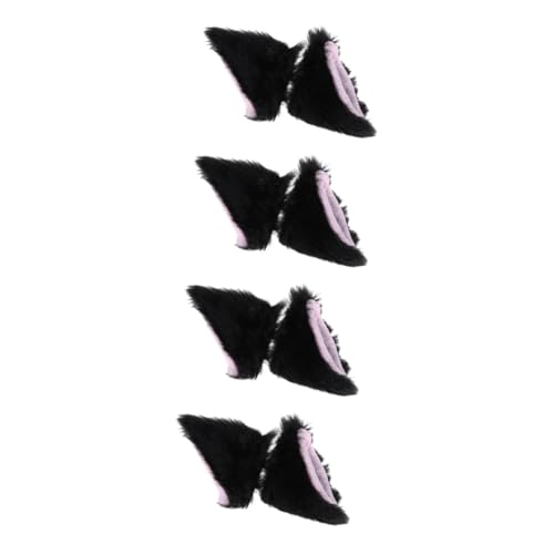 Orejas de gato de felpa VANZACK para decorar cascos de moto