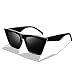 FEISEDY Vintage Square Cat Eye Sunglasses Women Fashion Small Cateye Sunglasses B2473