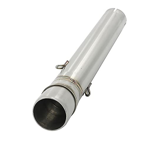 Motorrad Auspuffschelle 51MM Slip On Mittelschalldämpfer Rohr Moto Für Yamaha FZS 600 Fazer 1998-2003 Für Ho.nda CB1300 03-13