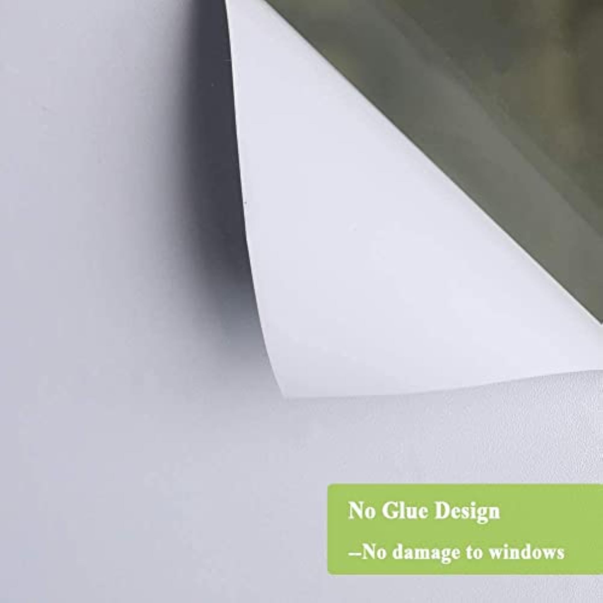 100% Light Blocking Static Cling Glass Door Cling