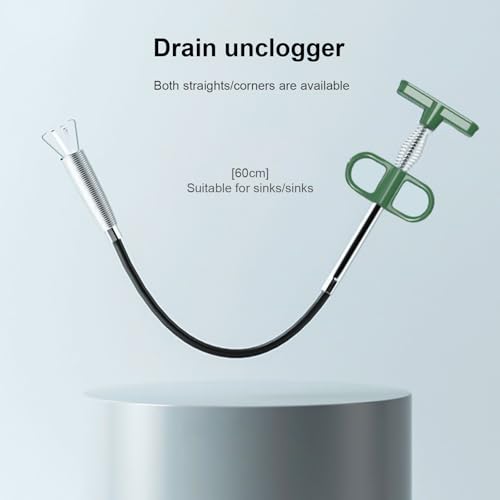 Destapacaños para tuberías de desagüe, herramienta eficiente para desatascar cañerías con alta presión, ideal para fregaderos de cocina y baño miniatura 4