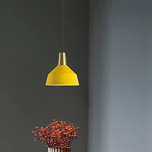 Lampe en fer E27 design ouvert suspension multicolore moderne - 3