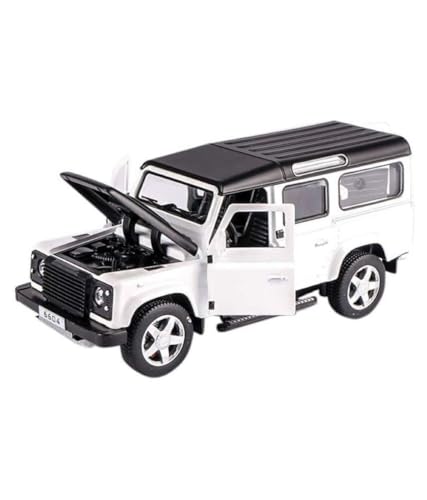 Image of 1:32 Defender Diecast Alloy Metal Pull Back Car with Openable Door Music Sound and Light Vehicle Toy Car for Kids Boys