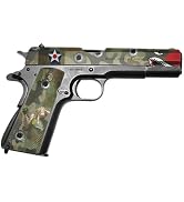 GunSkins Precut Pistol Accent Skin for 1911- Compatible with Airsoft AEG BB Gun - Vinyl Wrap - Ea...