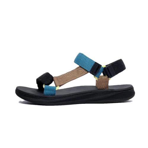 Men’S Casual Breathable Non-Slip Sandals Concise Style Outdoor Beach Slippers With T-Strap Water Shoe Design