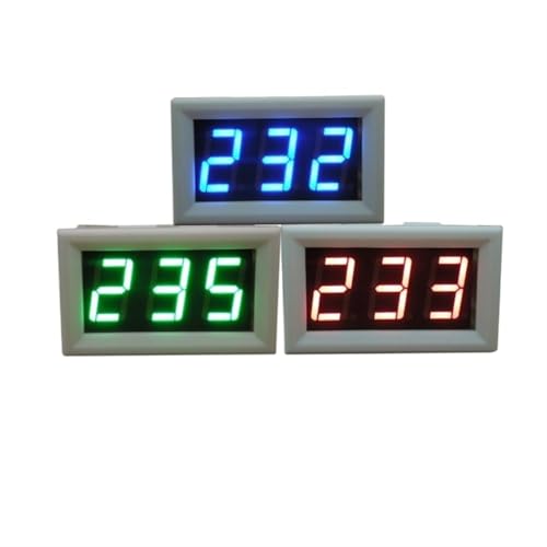 Voltmètre de tableau AC 110V 220V idéal pour sécuriser vos projets DIY
