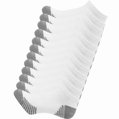 Image of No Show Socks Mens Low Cut Athletic Running Casual Liner Socks.