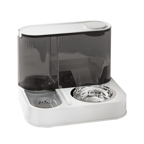 2 in 1 Automatic Feeder and Dispenser for Cats and Dogs | Wa...
