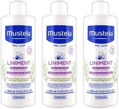 Mustela Liniment Confezione da 3 x 400 ml