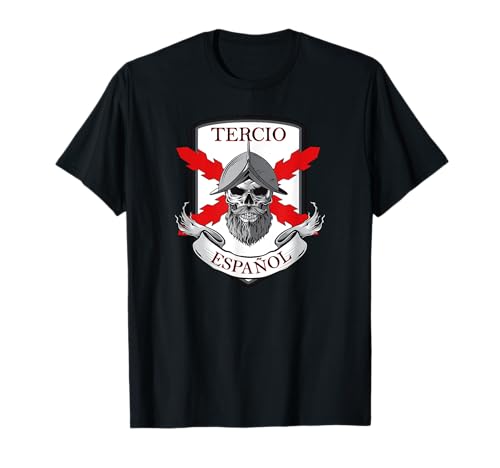 Tercero español. Soldado Calavera. Militar Camiseta