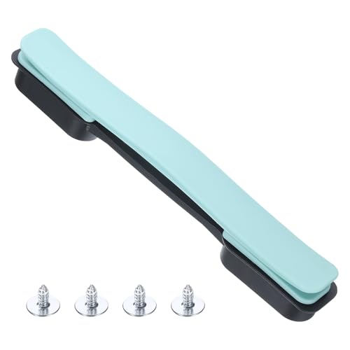 uxcell Luggage Handle Replacement 8.5 Inch Suitcase Handle Carry Strap Plastic Pull Handle Grip Luggage Replacement Parts with Screws for Suitcase Box Luggage Case, Light Blue