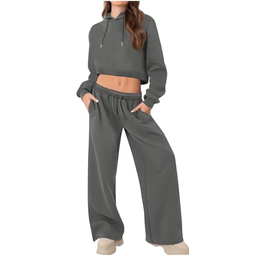 Womens Fall Outfits 2 Piece Winter Fall with Hood Comfy