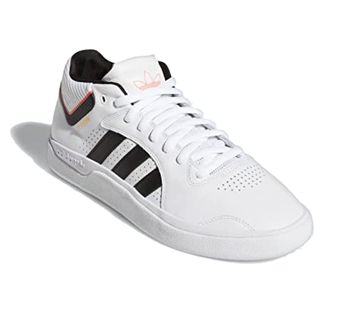 adidas Originals Mens Tyshawn Tokio Performance Skate Shoe, White/Black, 11